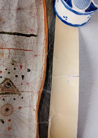 Facsímil Carta Náutica Juan de la Cosa 1500