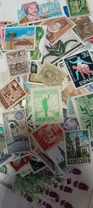 300 Sellos España Nuevos Sin Repetir