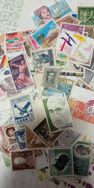 300 Sellos España Nuevos Sin Repetir