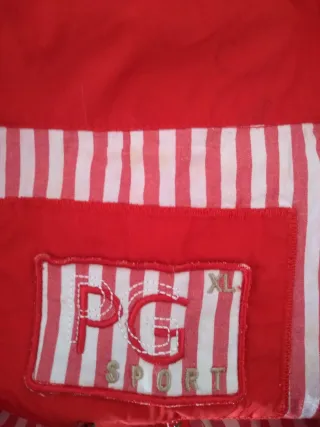 Vestido deportivo Purificación García rojo