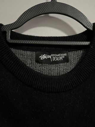 Jersey Stussy Negro y Blanco