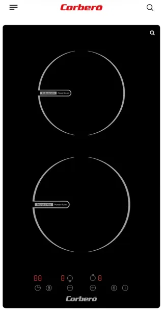 Placa Inducción Corberó CCI BR 3020 D