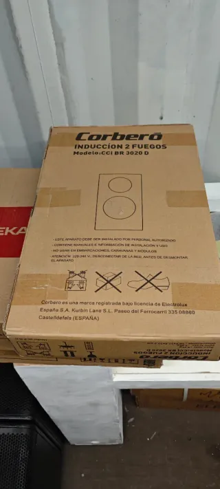 Placa Inducción Corberó CCI BR 3020 D