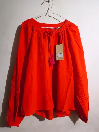 Blusa naranja Scotch & Soda Talla M