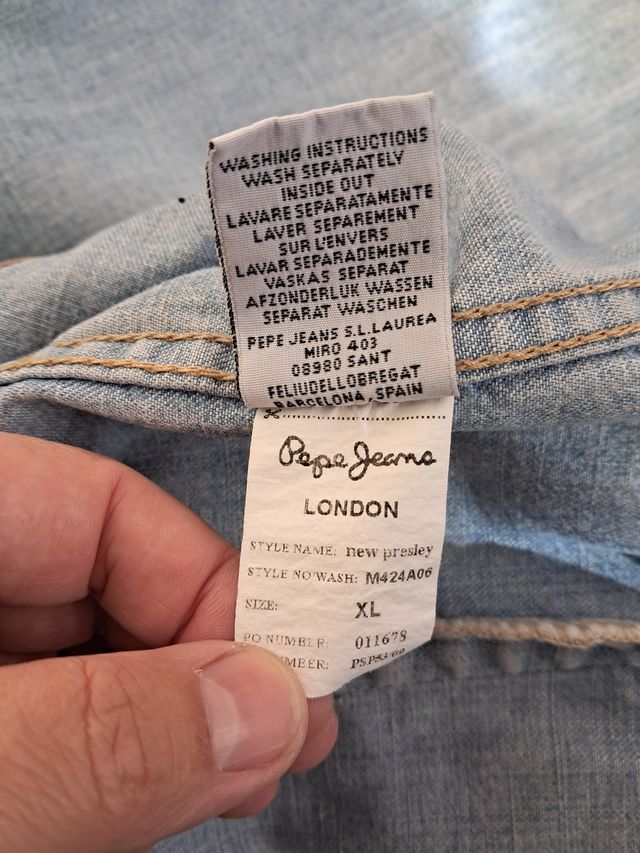 Chaqueta Vaquera Pepe Jeans XL