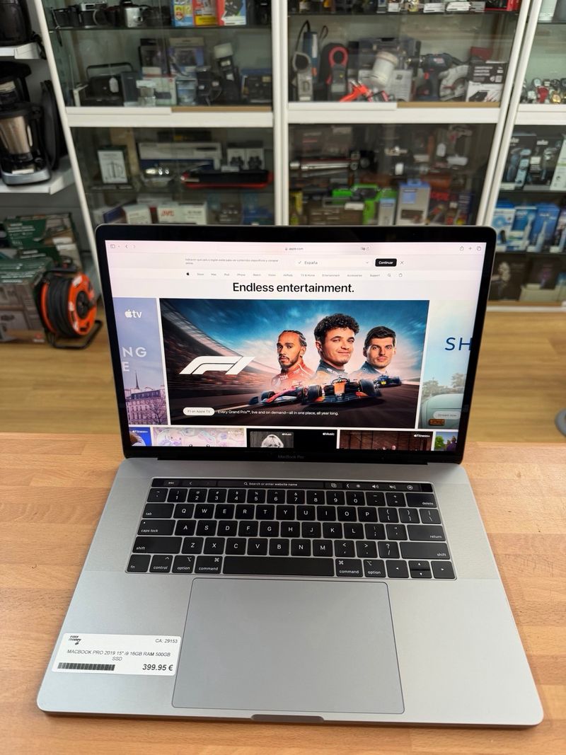 MacBook Pro 15” 2019 i9 16GB RAM 500GB SSD afbeelding 14
