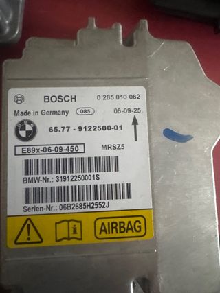 Centralita Airbag BMW Bosch 0 285 010 062