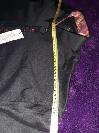 Camisa Negra Hombre Estampado