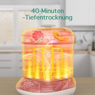 Esterilizador Eléctrico 2 en 1, Secado Automático