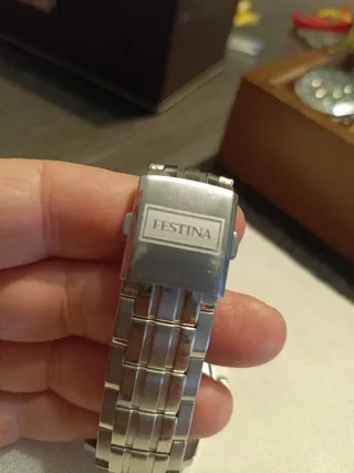 Reloj Festina Hombre Acero Inoxidable Negro