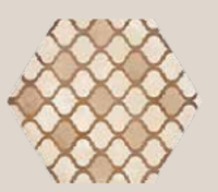 Baldosa hidráulico moderno Gres Porcelánico Corona