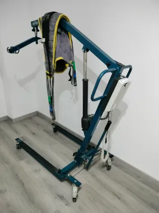 Grúa eléctrica hospitalaria