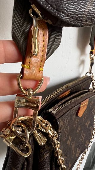 Bolso Louis Vuitton Marrón y Negro