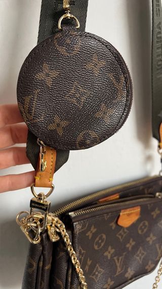 Bolso Louis Vuitton Marrón y Negro