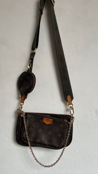 Bolso Louis Vuitton Marrón y Negro