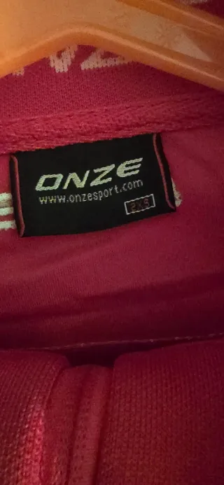 Chándal ONZE Club Esportiu Abrera Rojo/Negro