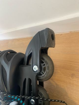 Patines en línea negros talla 44