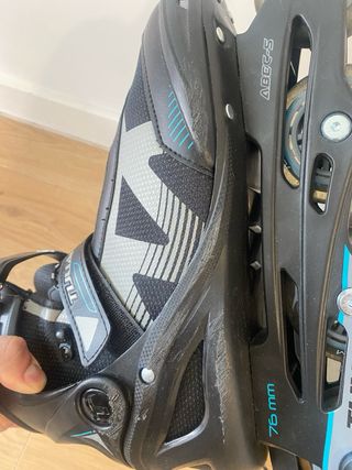 Patines en línea negros talla 44