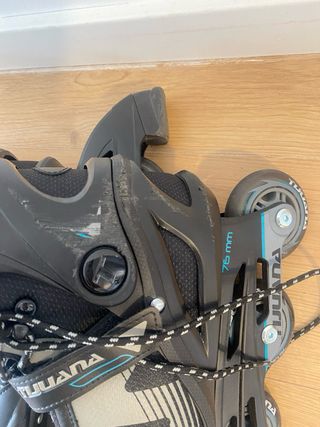 Patines en línea negros talla 44