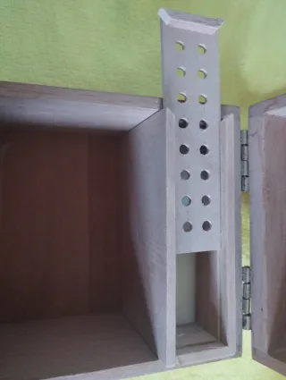 Caja Farias Mini Madera vacía