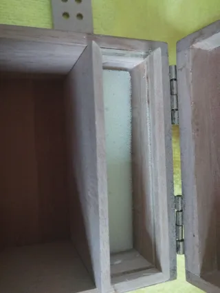 Caja Farias Mini Madera vacía