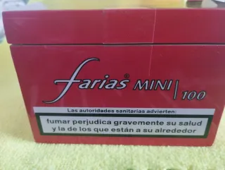 Caja Farias Mini Madera vacía