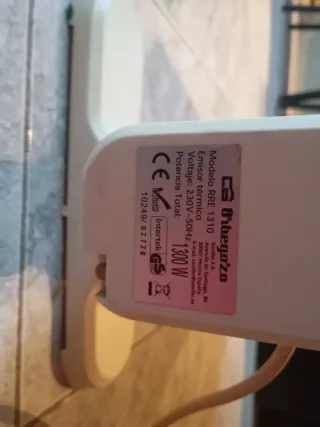 Radiador Eléctrico Orbegozo Blanco