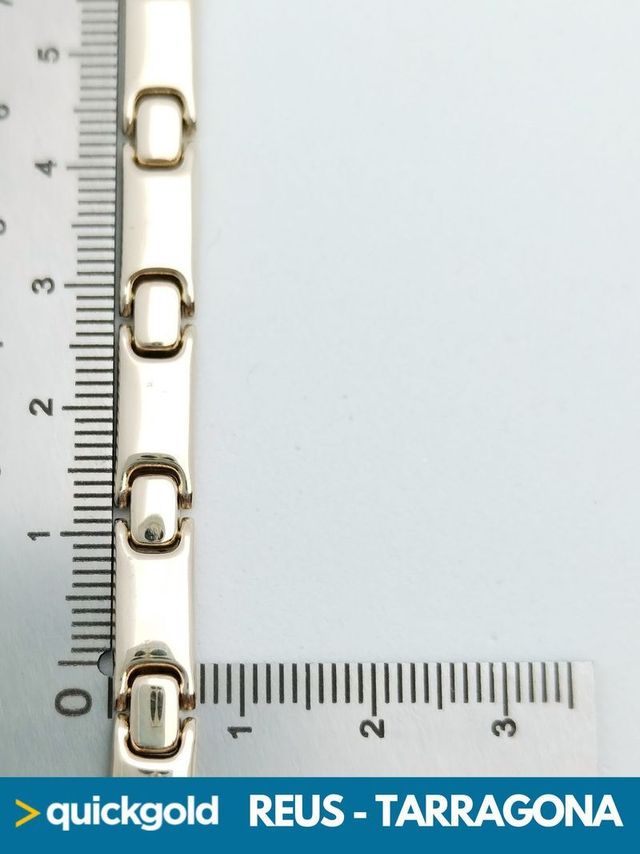 17.18GR ORO 18K  PULSERA SEMIRRIGIDA 035-05-00313