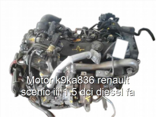 Motor K9K836 Renault Scenic III 1.5 DCI di