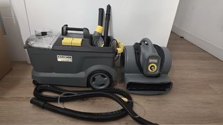 Lava aspiradora Karcher Puzzi y turbina secado