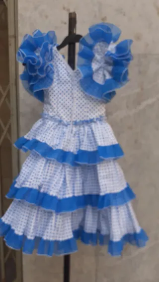 Traje de flamenca talla 2