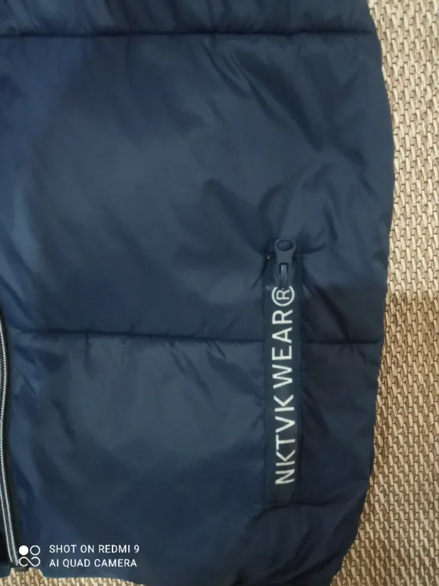 Chaleco acolchado azul marino 14 años