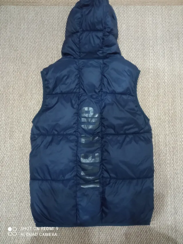 Chaleco acolchado azul marino 14 años