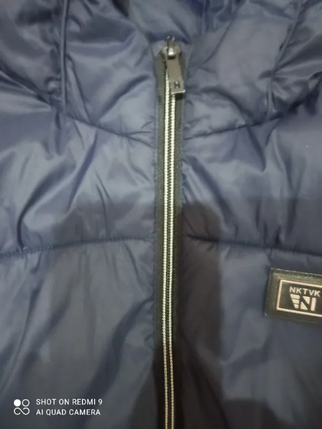 Chaleco acolchado azul marino 14 años