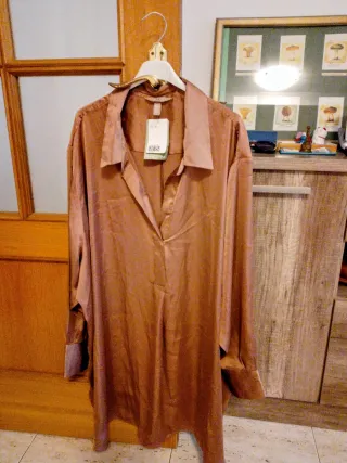 Vestido H&M Naranja Talla XXL