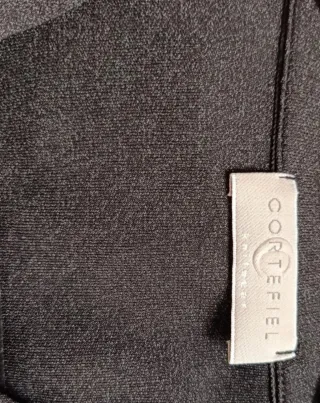 Camisa de punto Cortefiel gris