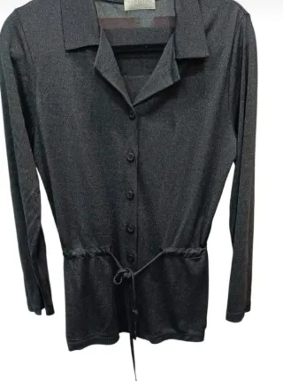 Camisa de punto Cortefiel gris