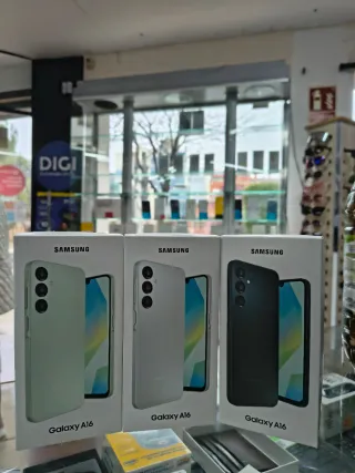 Samsung Galaxy A16 (Negro, Verde, Plata)