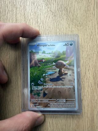 Wooper de Paldea Pokémon TCG Carta