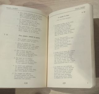 ANTIGUO LIBRO MISAL EN FRANCÉS