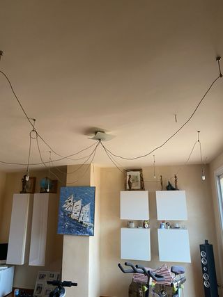 Lámpara colgante diseño 6 luces Tipo ARAÑA