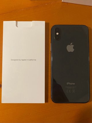iPhone X Negro 256 GB