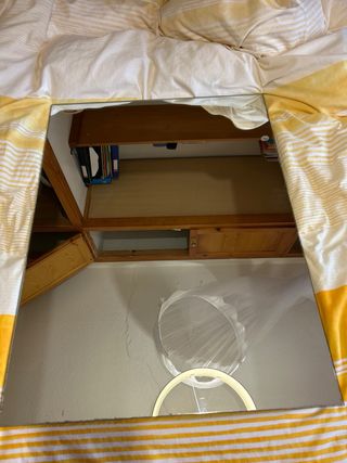 Espejo grande baño, se puede enmarcar, para decora