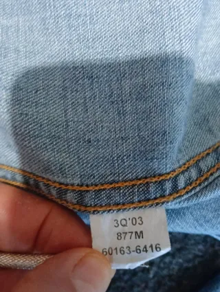 Levi's Vintage clothing 1955 sawtooth denim shirts