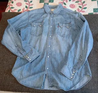 Levi's Vintage clothing 1955 sawtooth denim shirts