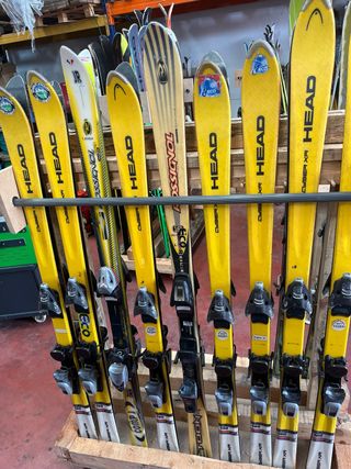 Esquís HEAD y Rossignol