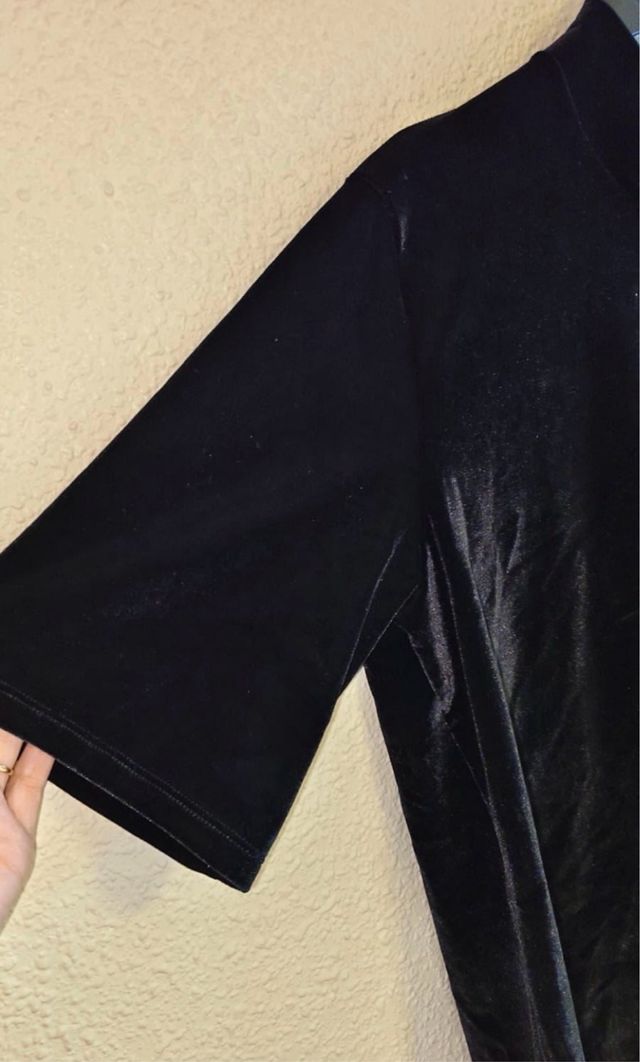 Camiseta Bimba y Lola Negra Cuello Alto