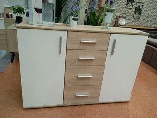 OFERTON DE COMODA APARADOR 2 PUERTAS 4 CAJONES