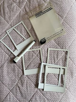 Marcos de fotos magnéticos efecto Polaroid