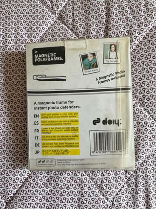 Marcos de fotos magnéticos efecto Polaroid